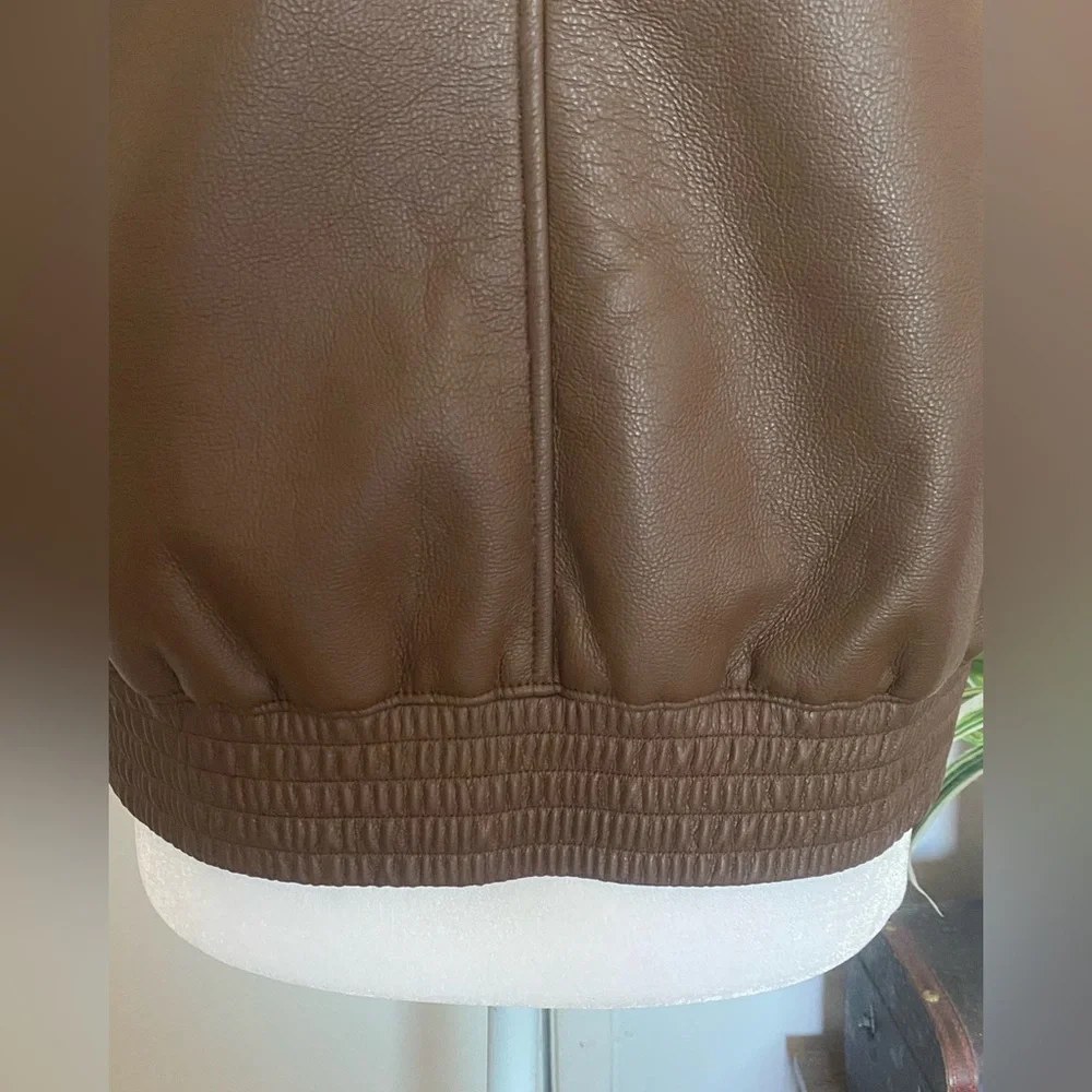 Marc New York Cream Shearling Vest‎ women size medium